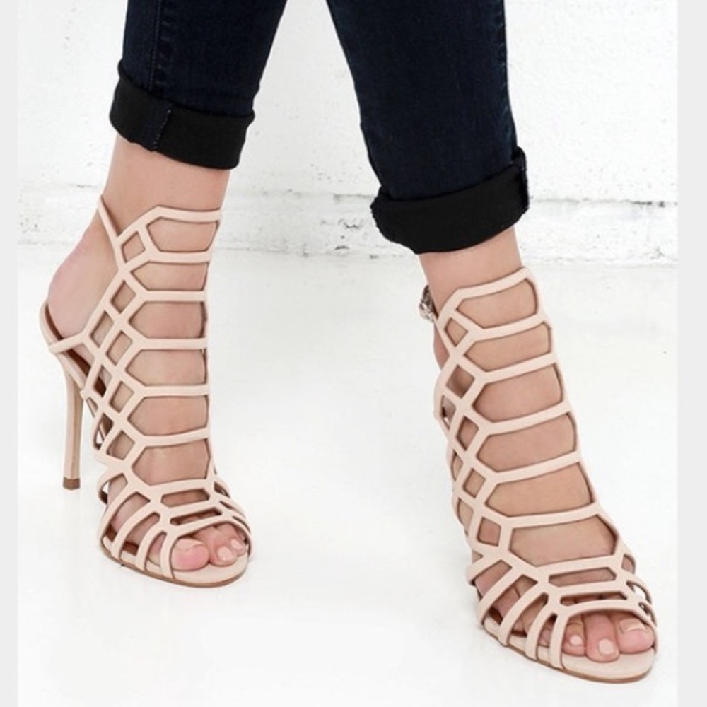 Steve Madden cage heels